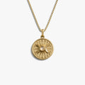 Awe Inspired Necklaces 14K Yellow Gold Vermeil / 16"-18" Box Chain Alanis Triple Moon Necklace