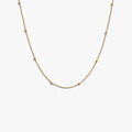 Awe Inspired Necklaces 14K Yellow Gold Vermeil / 16-18 Forzatina Bead Chain