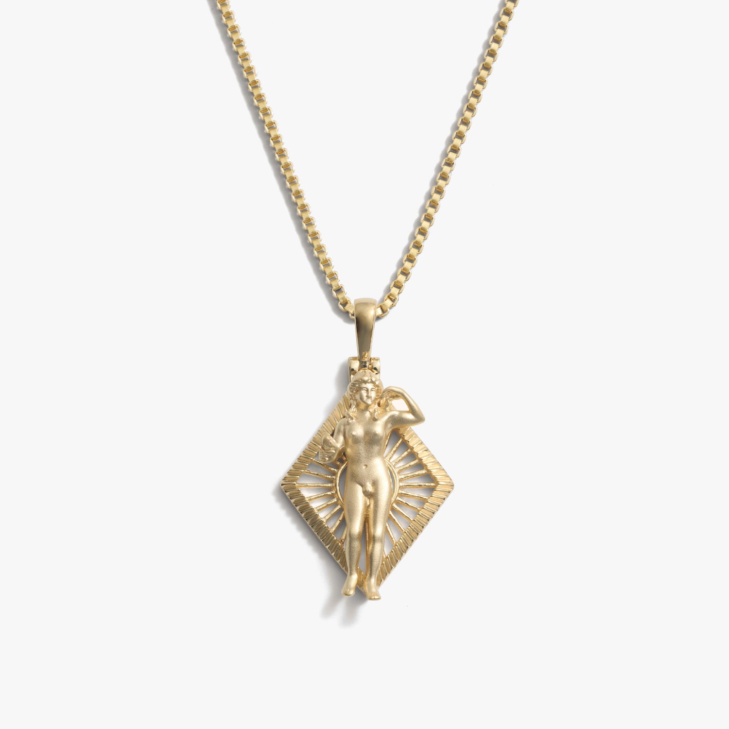 Product image of Awe Inspired Necklaces 14K Yellow Gold Vermeil / 16"-18" Hermaphroditus Necklace
