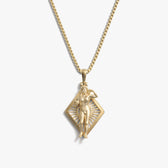Awe Inspired Necklaces 14K Yellow Gold Vermeil / 16"-18" Hermaphroditus Necklace