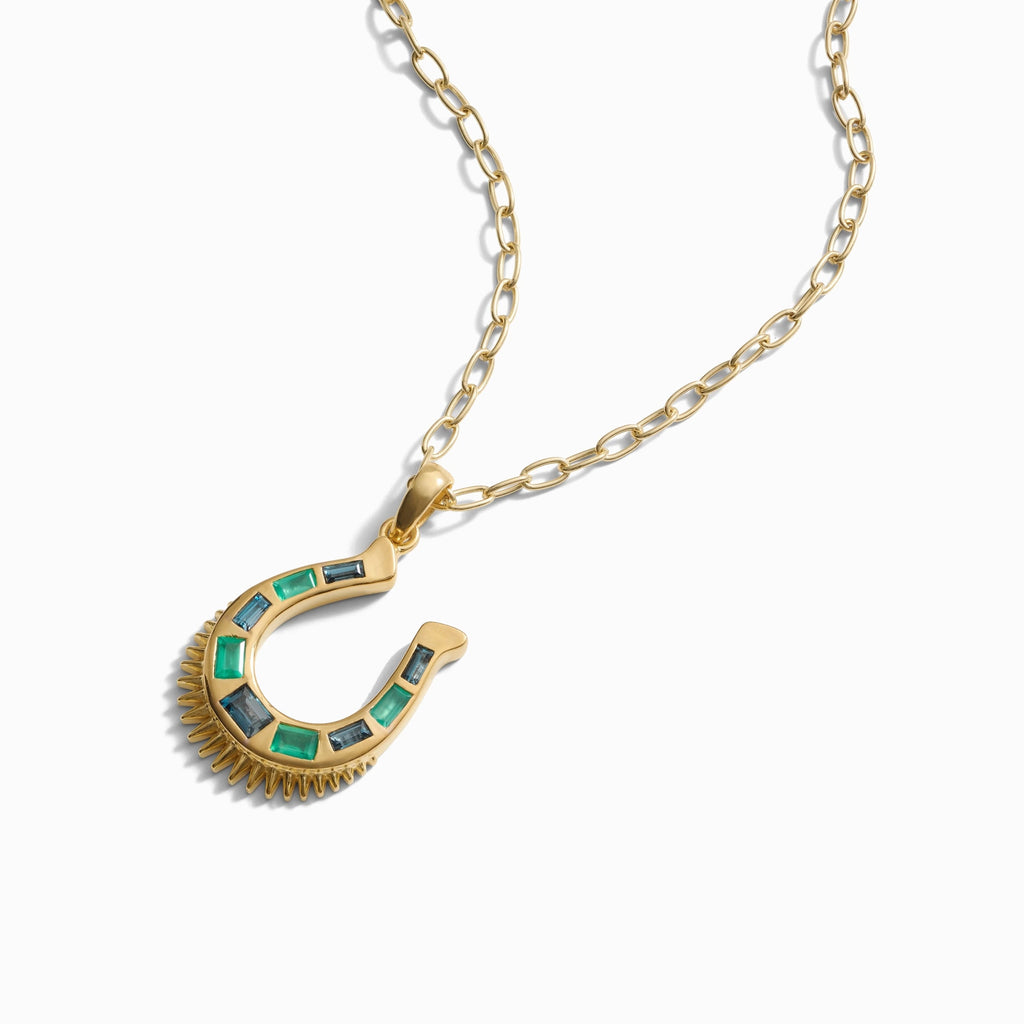 Awe Inspired  Pendants Lucky Horseshoe Amulet