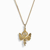 Awe Inspired Necklaces 14K Yellow Gold Vermeil / 16"-18" Inverted Torch Necklace