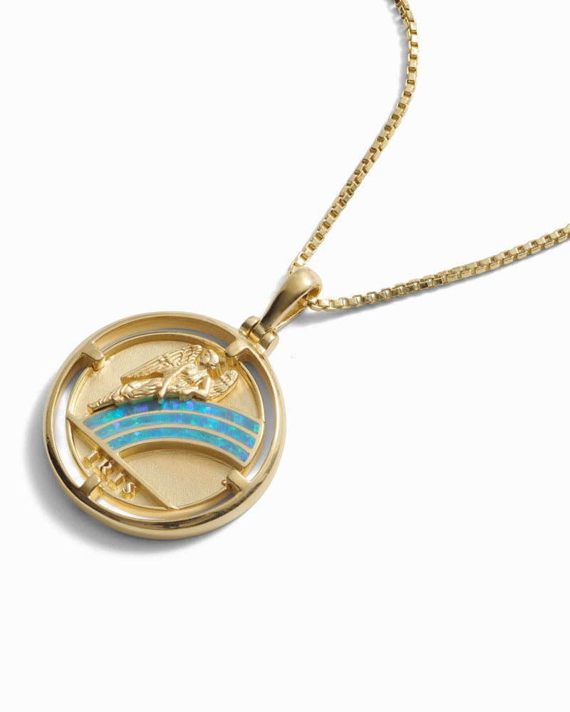 Awe Inspired Necklaces 14K Yellow Gold Vermeil / 16"-18" Iris Necklace