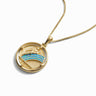 Awe Inspired Necklaces 14K Yellow Gold Vermeil / 16"-18" Iris Necklace