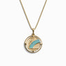 Awe Inspired Necklaces 14K Yellow Gold Vermeil / 16"-18" Iris Necklace