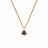 Awe Inspired Necklaces 14K Yellow Gold Vermeil / 16"-18" Lapis Lazuli Scarab Necklace