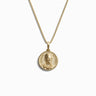 Awe Inspired Necklaces 14K Yellow Gold Vermeil / 16"-18" / Mini Mini Ruth Bader Ginsburg Necklace