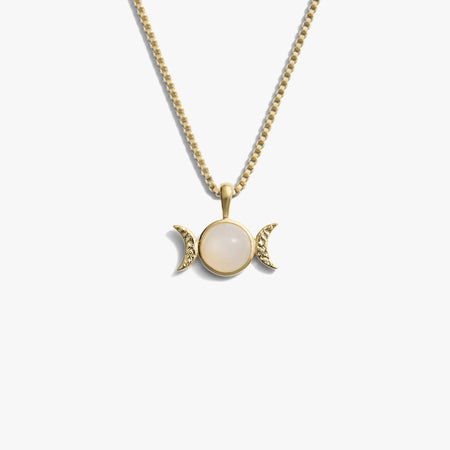 Mini Triple Moon Necklace