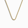 Awe Inspired Necklaces 14K Yellow Gold Vermeil / 16-18" Moon Cut Chain