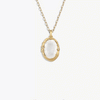 Awe Inspired Necklaces 14K Yellow Gold Vermeil / 16-18" Mystic Portal Locket Necklace