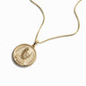 Awe Inspired Necklaces 14K Yellow Gold Vermeil / 16"-18" Ruth Bader Ginsburg Necklace