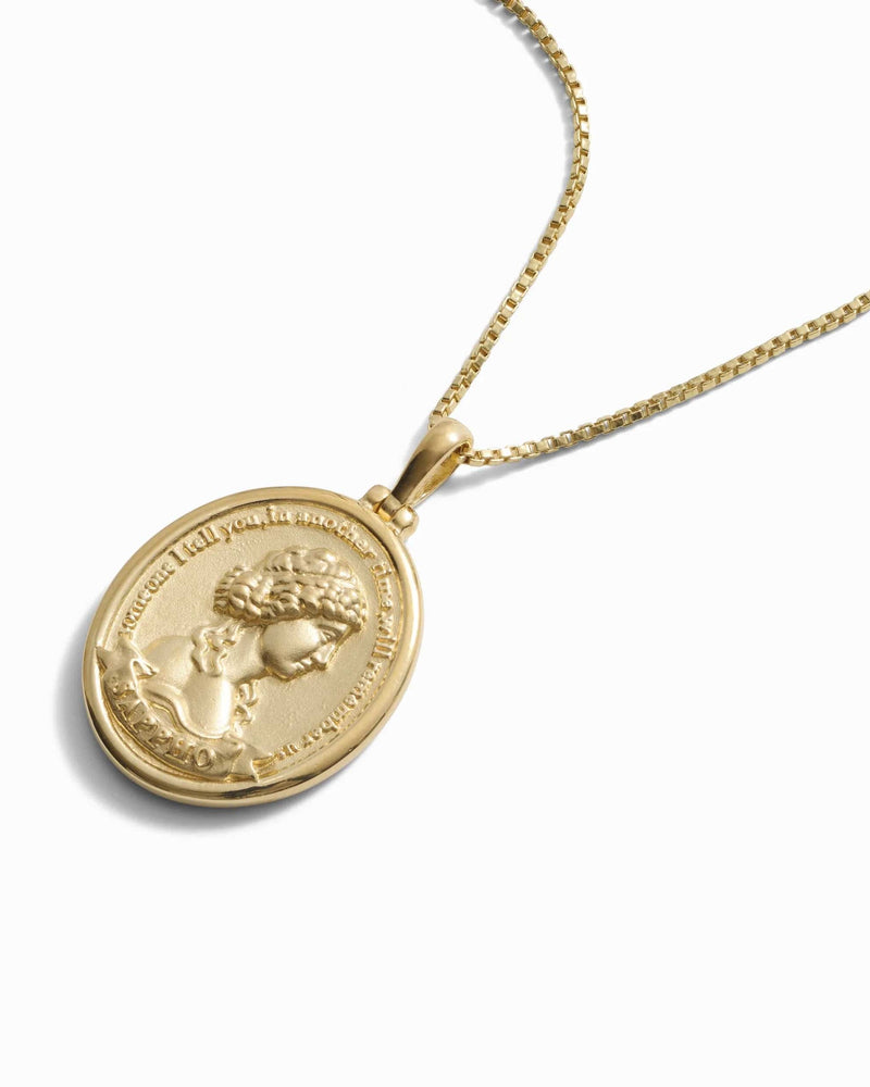 Awe Inspired Necklaces 14K Yellow Gold Vermeil / 16"-18" Sappho Necklace