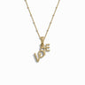 Awe Inspired Necklaces 14K Yellow Gold Vermeil / 16"-18" Saturn Chain Vote Necklace