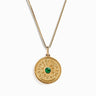 Awe Inspired Necklaces 14K Yellow Gold Vermeil / 16"-18" / Say Yes to New Adventures Affirmation Coin Necklace