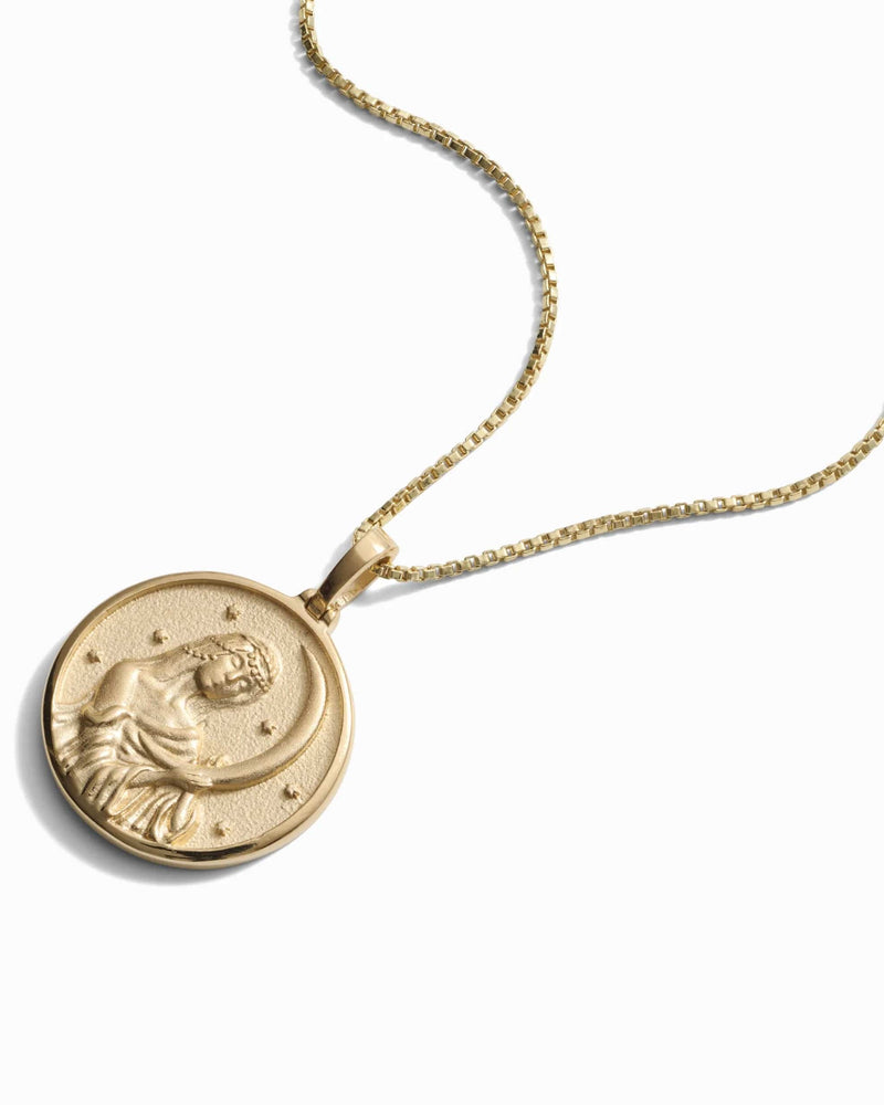 Awe Inspired Necklaces 14K Yellow Gold Vermeil / 16"-18" Selene Necklace