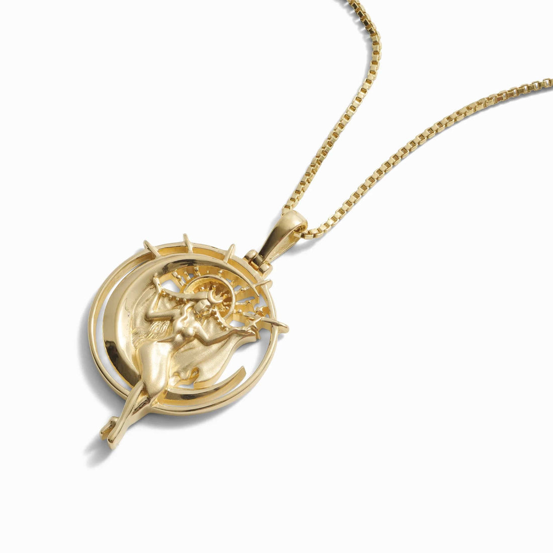 Awe Inspired Necklaces 14K Yellow Gold Vermeil / 16"-18" Special Edition Selene Necklace