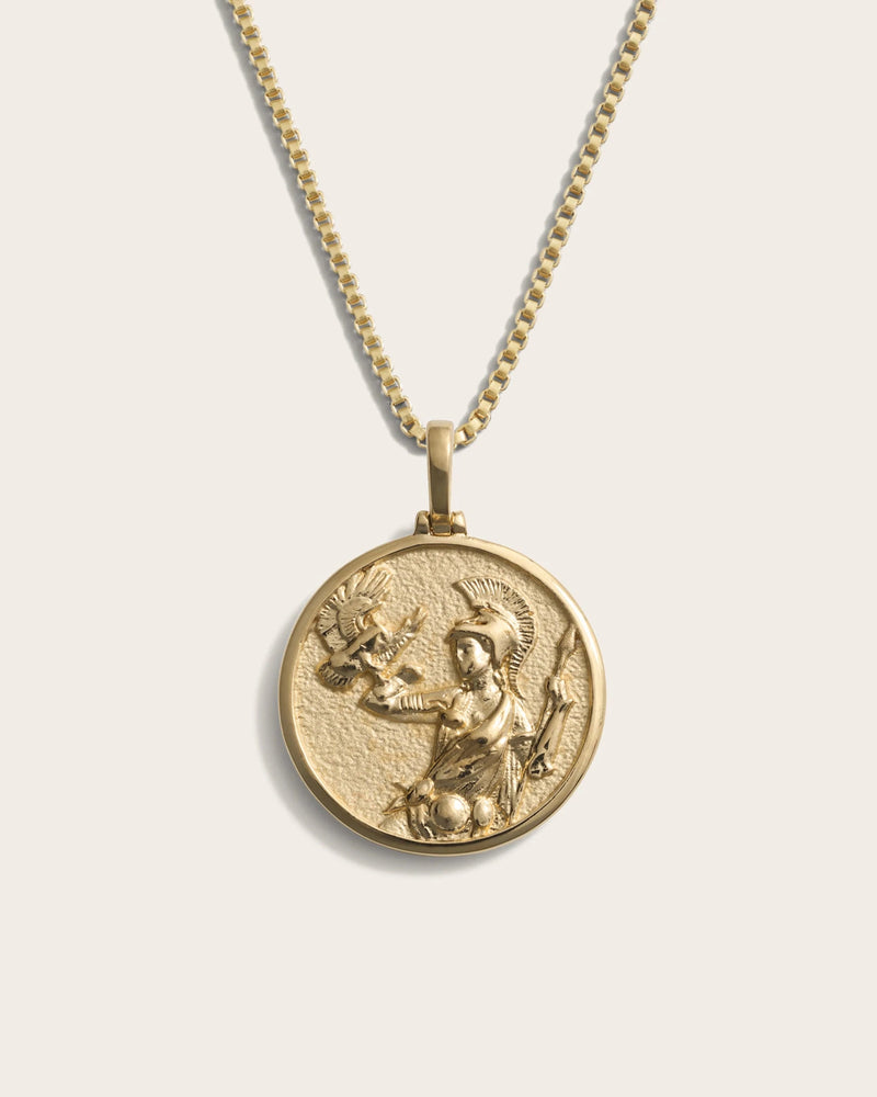 Awe Inspired Necklaces 14K Yellow Gold Vermeil / 16"-18" / Standard Athena Necklace