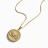 Awe Inspired Necklaces 14K Yellow Gold Vermeil / 16"-18" / Standard Cosmic Eye Coin Necklace