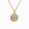 Awe Inspired Necklaces 14K Yellow Gold Vermeil / 16"-18" / Standard Cosmic Eye Coin Necklace