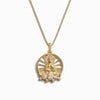 Awe Inspired Necklaces 14K Yellow Gold Vermeil / 16"-18" / Standard Lady Buddha Goddess Necklace