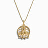 Awe Inspired Necklaces 14K Yellow Gold Vermeil / 16"-18" / Standard Lady Buddha Goddess Necklace