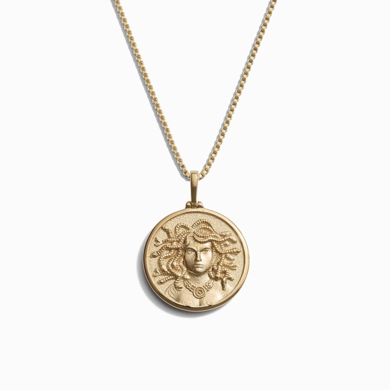 Product image of Awe Inspired Necklaces 14K Yellow Gold Vermeil / 16"-18" / Standard Medusa Necklace