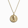 Awe Inspired Necklaces 14K Yellow Gold Vermeil / 16"-18" / Standard Ruth Bader Ginsburg Necklace