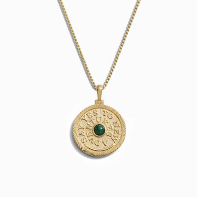 Awe Inspired Necklaces 14K Yellow Gold Vermeil / 16"-18" / Standard Say Yes to New Adventures Affirmation Necklace