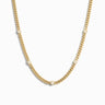 Awe Inspired Necklaces 14K Yellow Gold Vermeil / 16"-18" Station to Station Cuban Chain Necklace