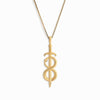 Awe Inspired Necklaces 14K Yellow Gold Vermeil / 16"-18" Sword & Serpent Necklace