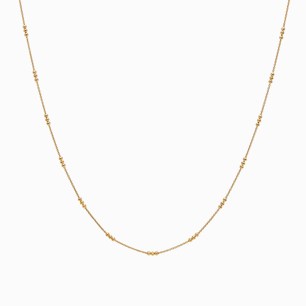 Awe Inspired Necklaces 14K Yellow Gold Vermeil / 16" Orbit Chain