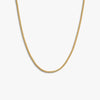 Awe Inspired Necklaces 14K Yellow Gold Vermeil / 18" 2.1mm Rounded Box Chain