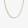 Awe Inspired Necklaces 14K Yellow Gold Vermeil / 18" 2.4mm Rounded Box Chain