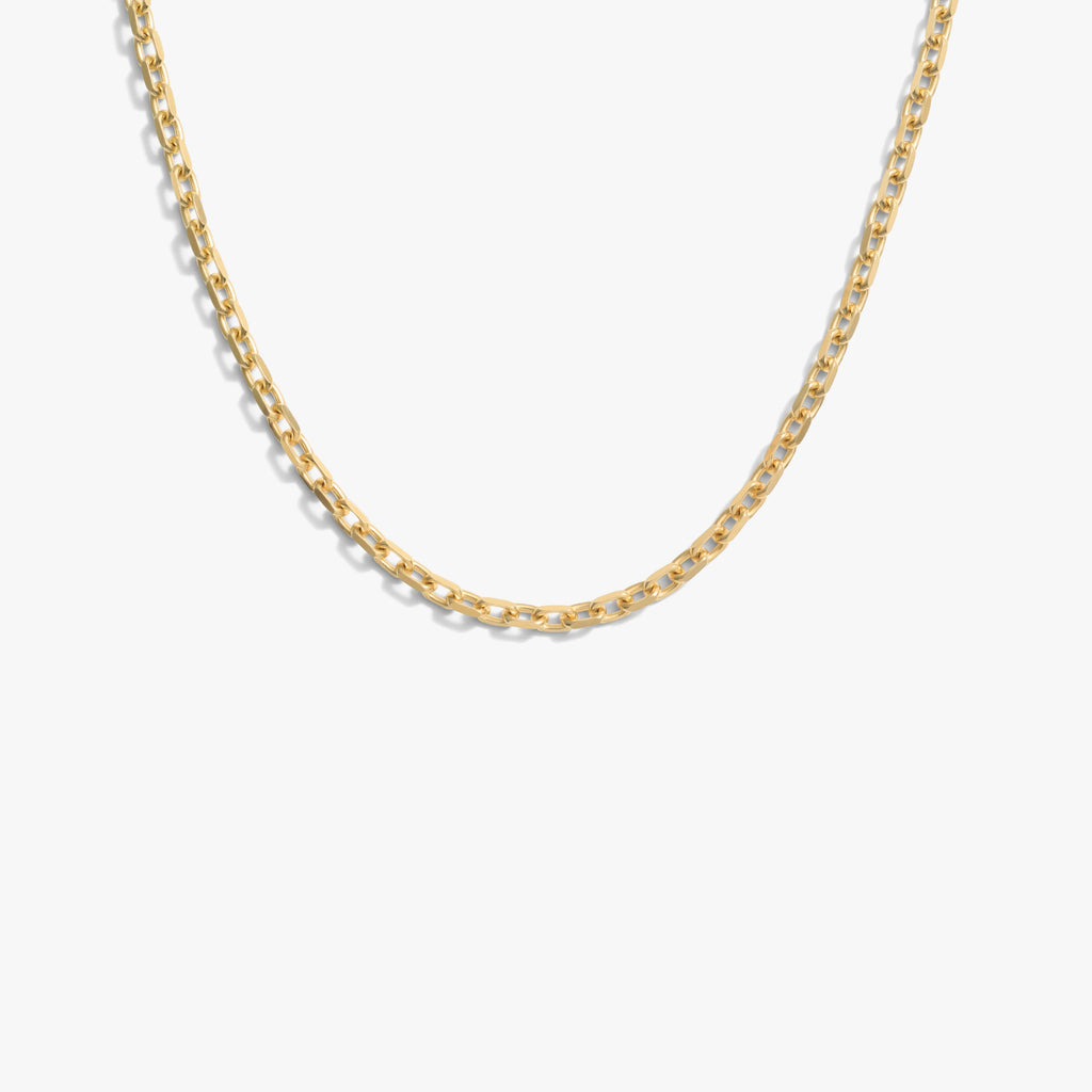 Awe Inspired Necklaces 14K Yellow Gold Vermeil / 18" 2.6mm French Cable Chain