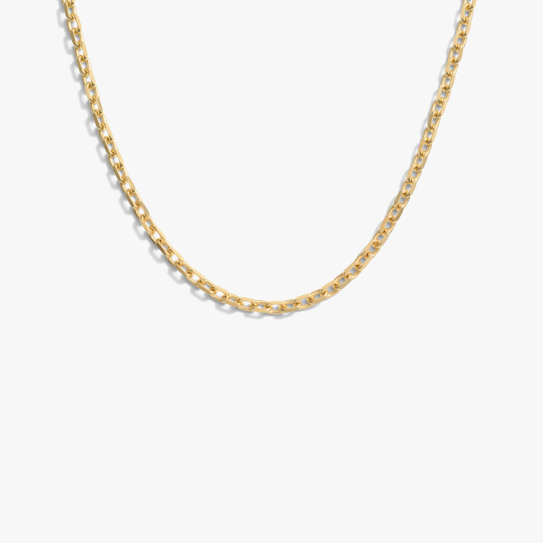 Awe Inspired Necklaces 14K Yellow Gold Vermeil / 18" 2.6mm French Cable Chain