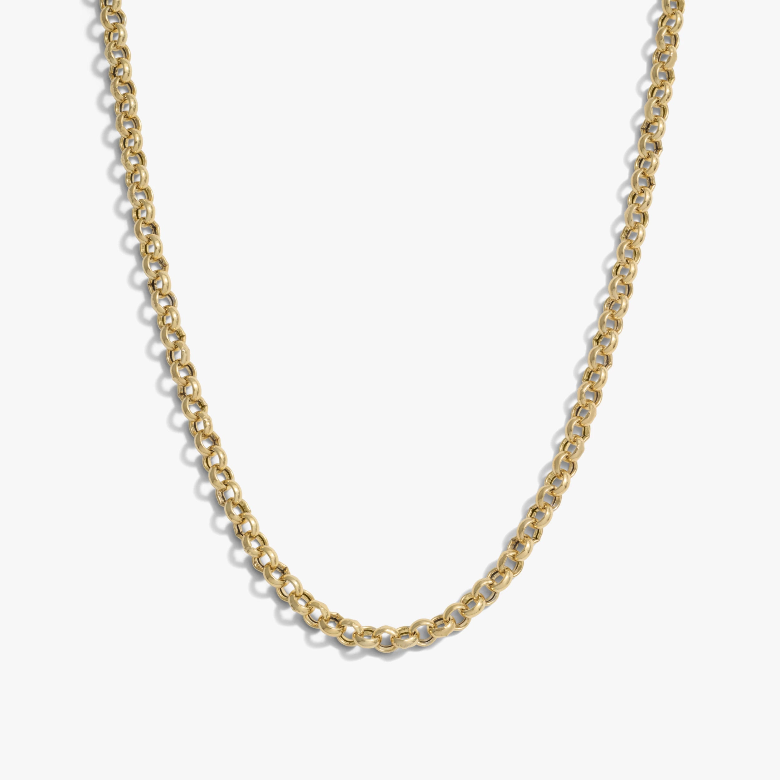 Awe Inspired Necklaces 14K Yellow Gold Vermeil / 20" 2.4mm Rolo Chain