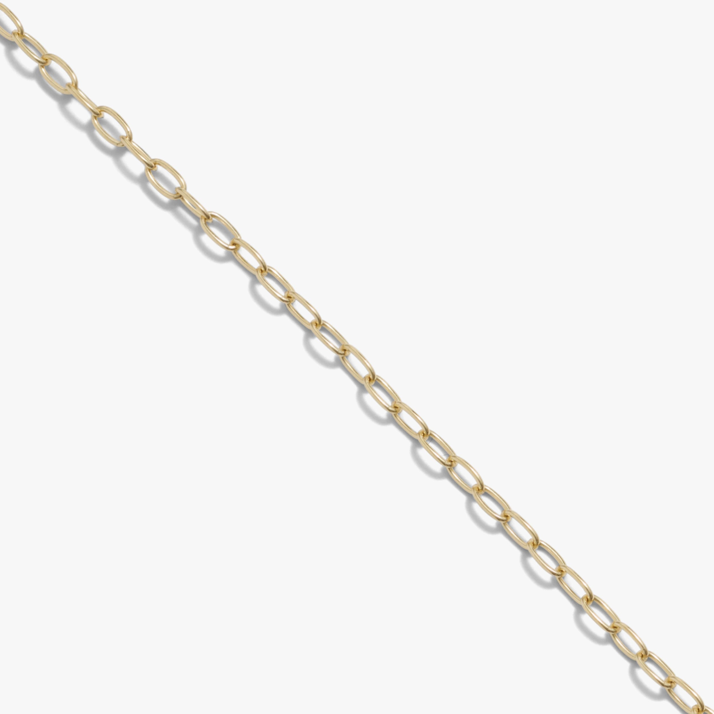 Awe Inspired Necklaces 14K Yellow Gold Vermeil / 20"-22" / Mini Paperclip Chain Mini Paperclip Chain Necklace