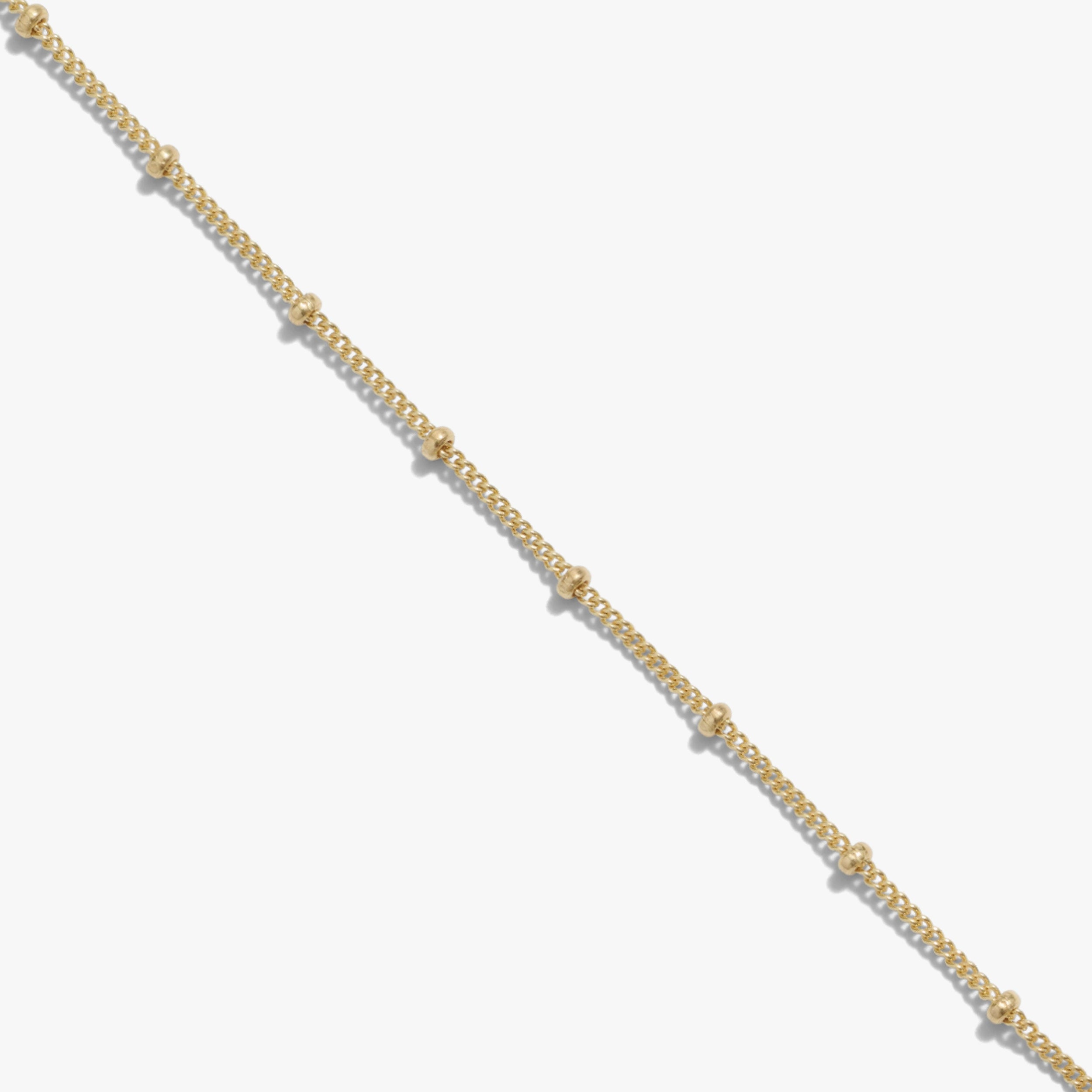 Awe Inspired Necklaces 14K Yellow Gold Vermeil / 20"-22" / Saturn Chain Saturn Chain Necklace