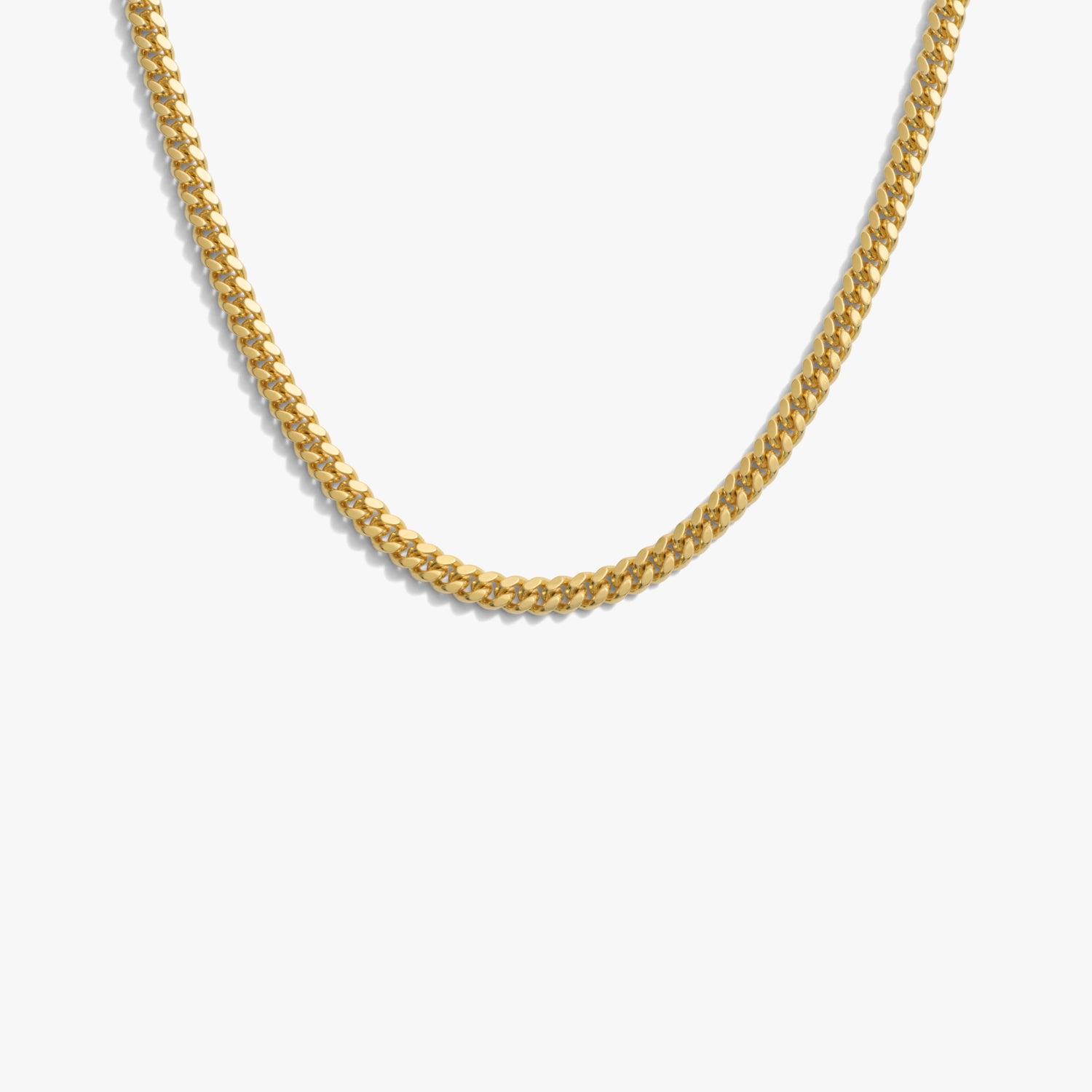 Awe Inspired Necklaces 14K Yellow Gold Vermeil / 20" Miami Cuban Chain