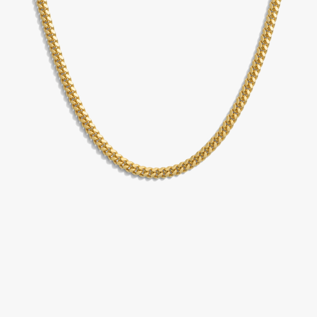 Awe Inspired Necklaces 14K Yellow Gold Vermeil / 20" Miami Cuban Chain