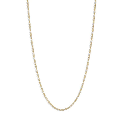 Awe Inspired Necklaces 14K Yellow Gold Vermeil 5mm Long Rolo Chain