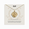 Awe Inspired Necklaces 14K Yellow Gold Vermeil Abundantia Card Gift Set