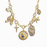 Awe Inspired Necklaces 14K Yellow Gold Vermeil Air Charm Necklace