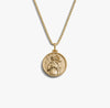 Awe Inspired Necklaces 14K Yellow Gold Vermeil / Aphrodite / 16-18 Goddess Coin Necklace