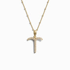 Awe Inspired Necklaces 14K Yellow Gold Vermeil / Aries / 20-22" Saturn Chain Gemstone Zodiac on Saturn Chain