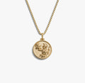 Awe Inspired Necklaces 14K Yellow Gold Vermeil / Athena / 16-18 Goddess Coin Necklace