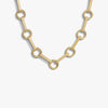 Awe Inspired Necklaces 14K Yellow Gold Vermeil Bar Charm Collector Necklace
