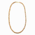 Awe Inspired Necklaces 14K Yellow Gold Vermeil / Blush Chunky Colored Enamel Necklace