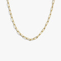 Awe Inspired Necklaces 14K Yellow Gold Vermeil Classic Paperclip Chain