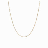 Awe Inspired Necklaces 14K Yellow Gold Vermeil Delicate Paperclip Chain